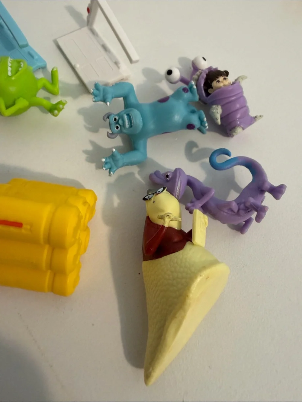 Monsters, Inc. Character Figurine Lot Sulley Mike Boo Roz Randal 2 Inch Disney